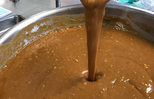 こだわりサービス：ソースもすべて手作り